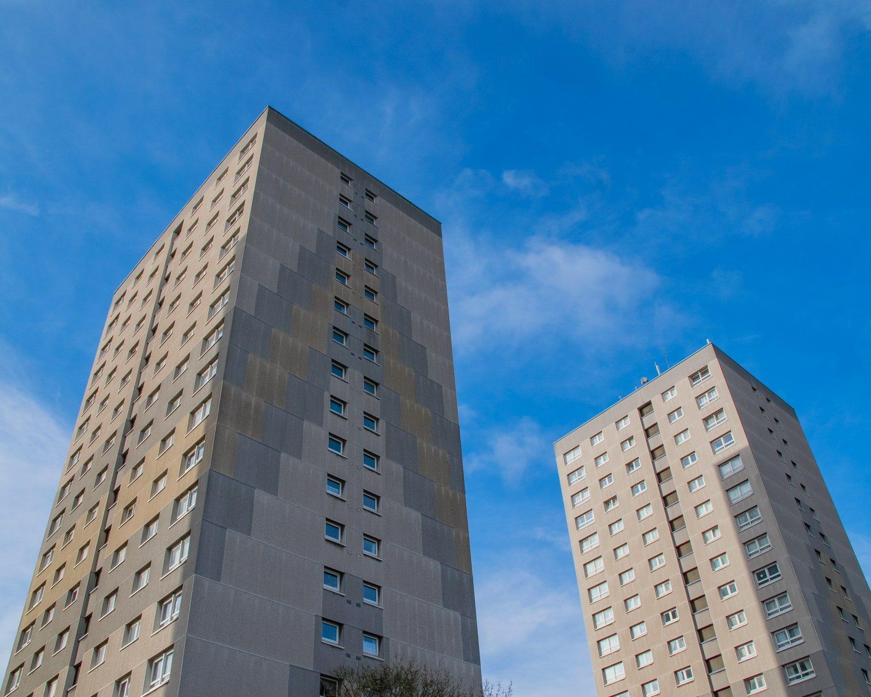 Flat Entrance Fire Doorsets at Market Hill Flats – Scunthorpe
