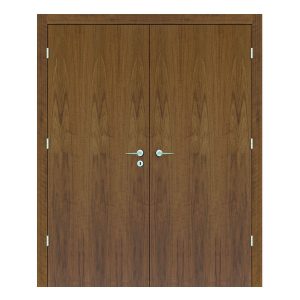 Walnut Solid Double Door