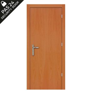 PAS24 Beech Security Door