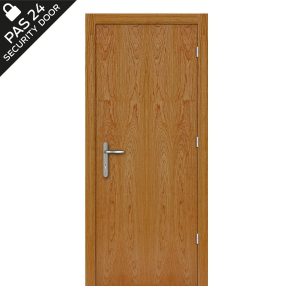 PAS24 Cherry Security Door