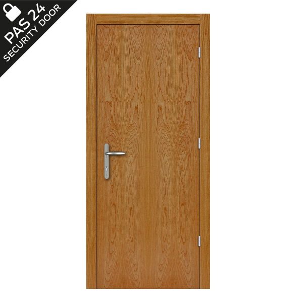 PAS24 Cherry Security Door