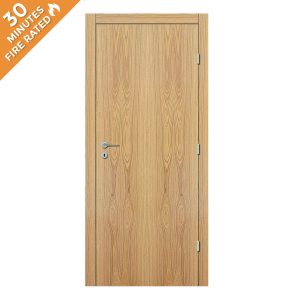 White Oak Single Door FD30