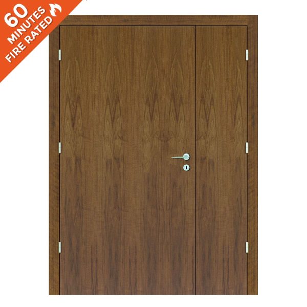 Walnut Hospital Door FD60