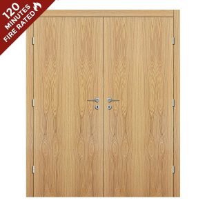 White Oak Double Door FD120