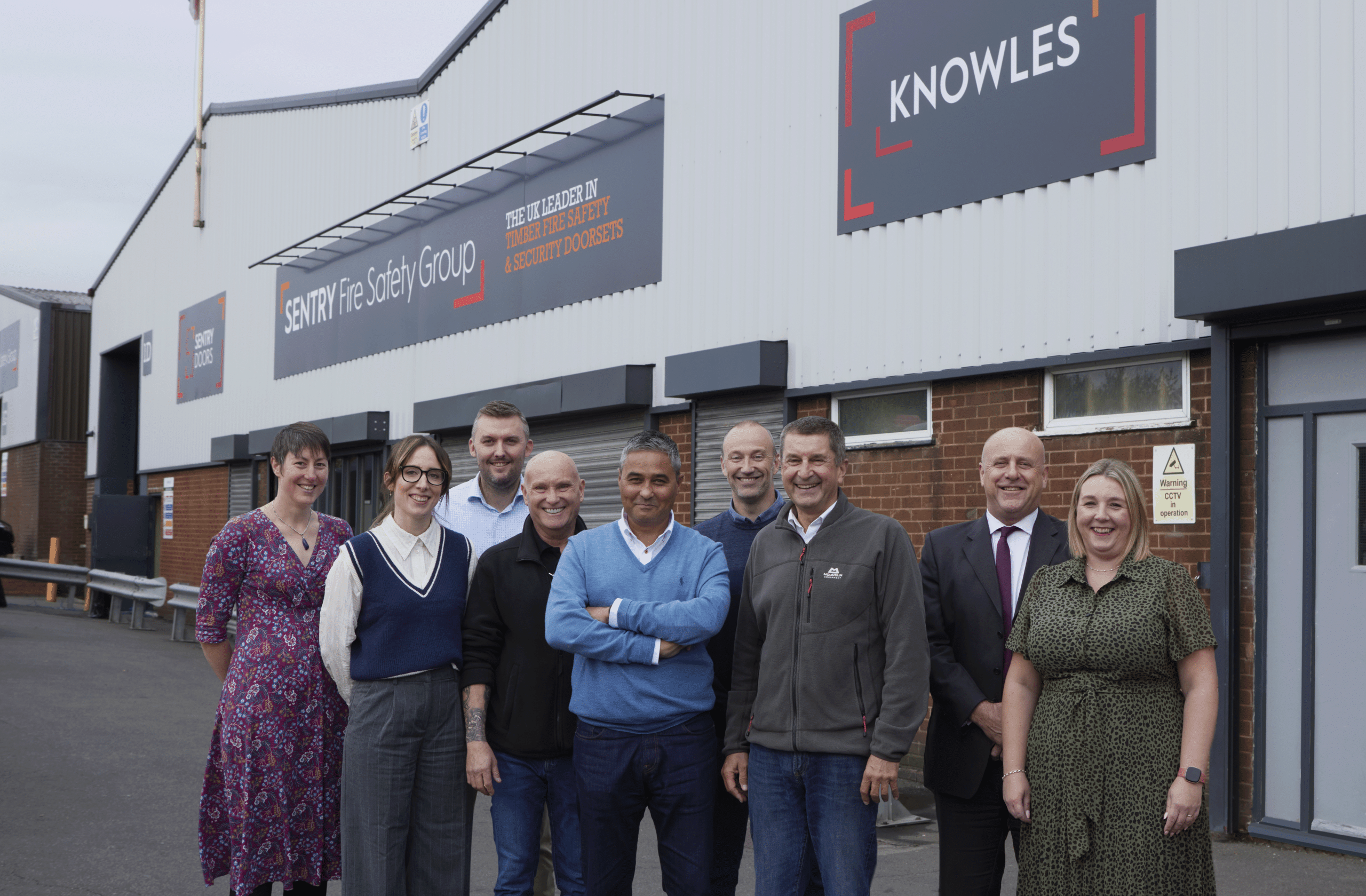 Sentry Doors celebrates company’s combined 130-year heritage