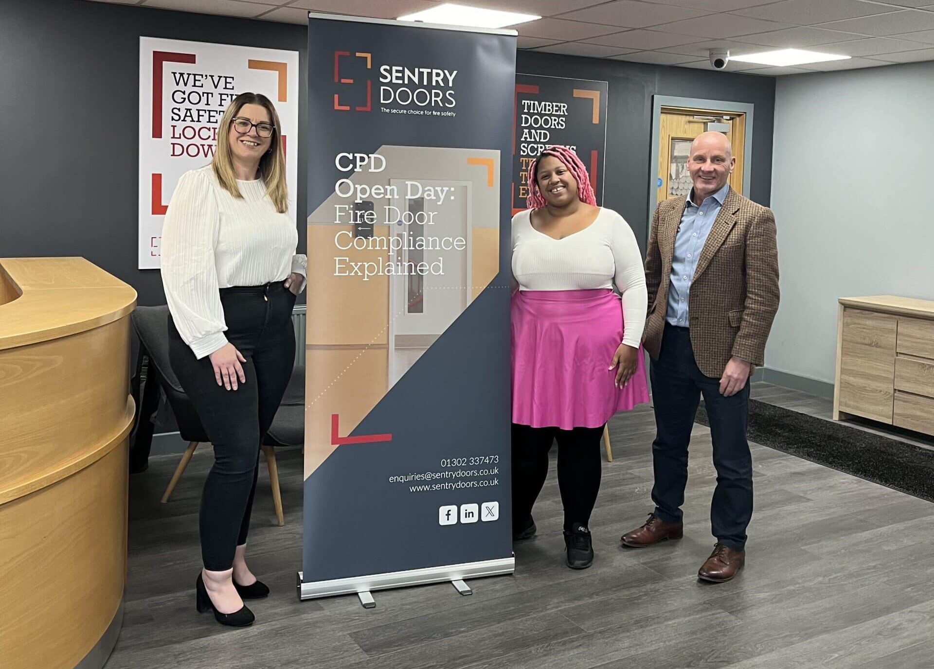 Sentry Doors hosts very first CPD Open Day