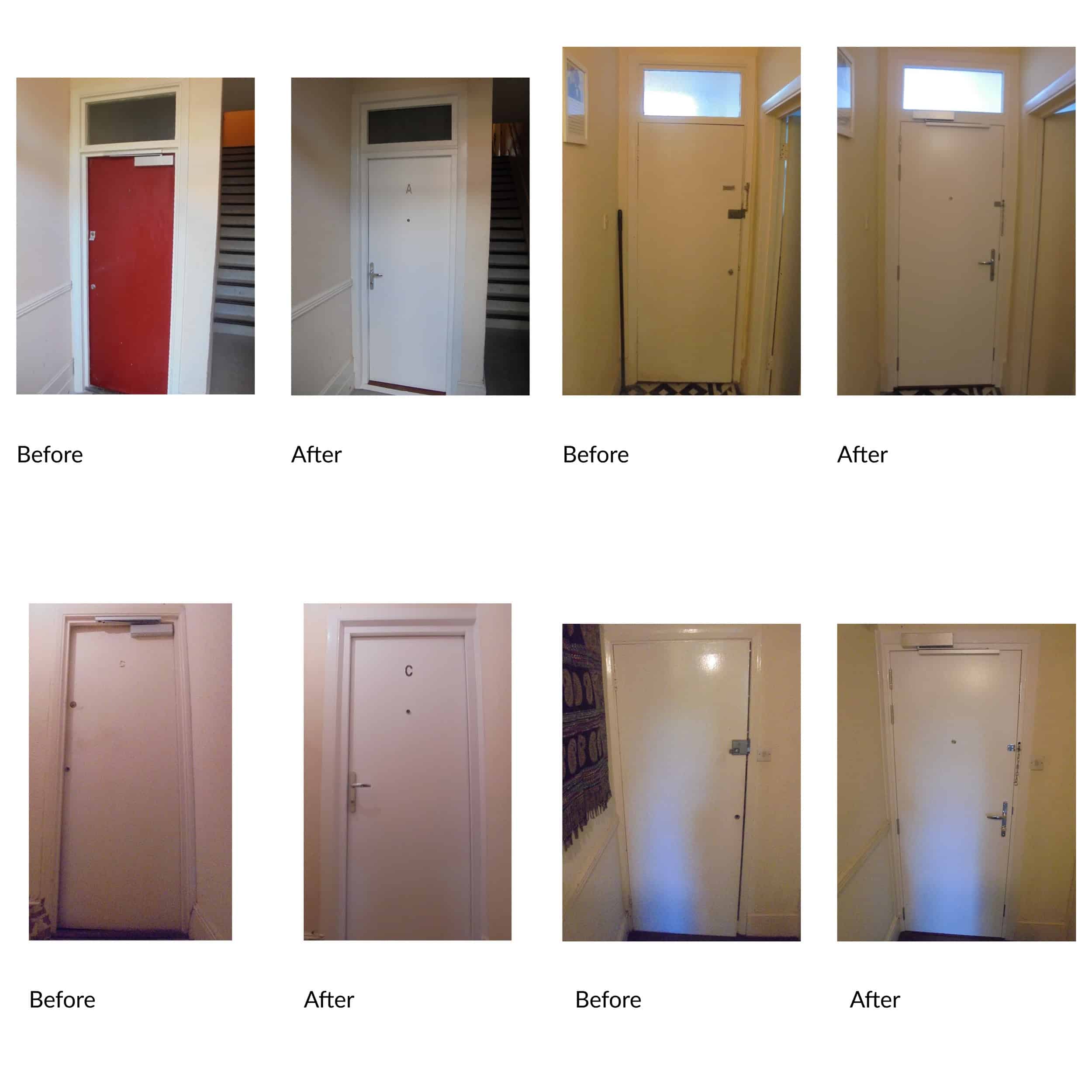 Fire Doorset Replacement Project for G15 Housing Association