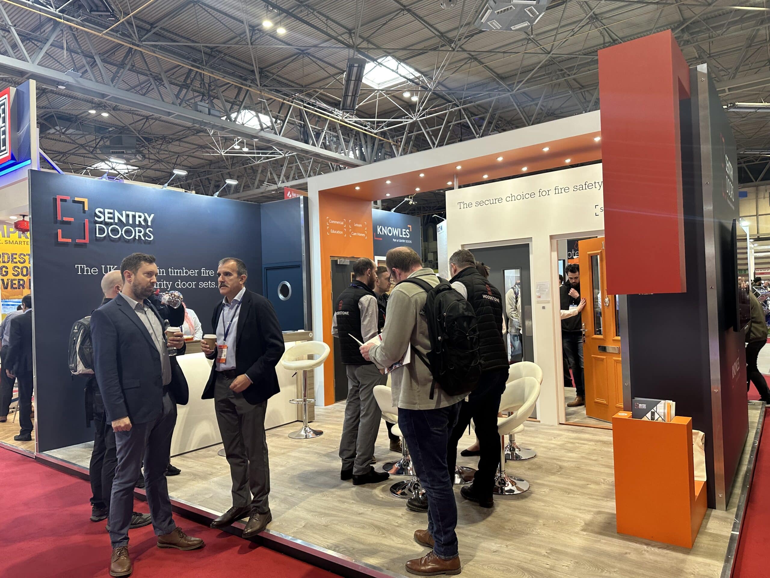 Sentry Doors back for third consecutive year at the Fire Safety Event 2024